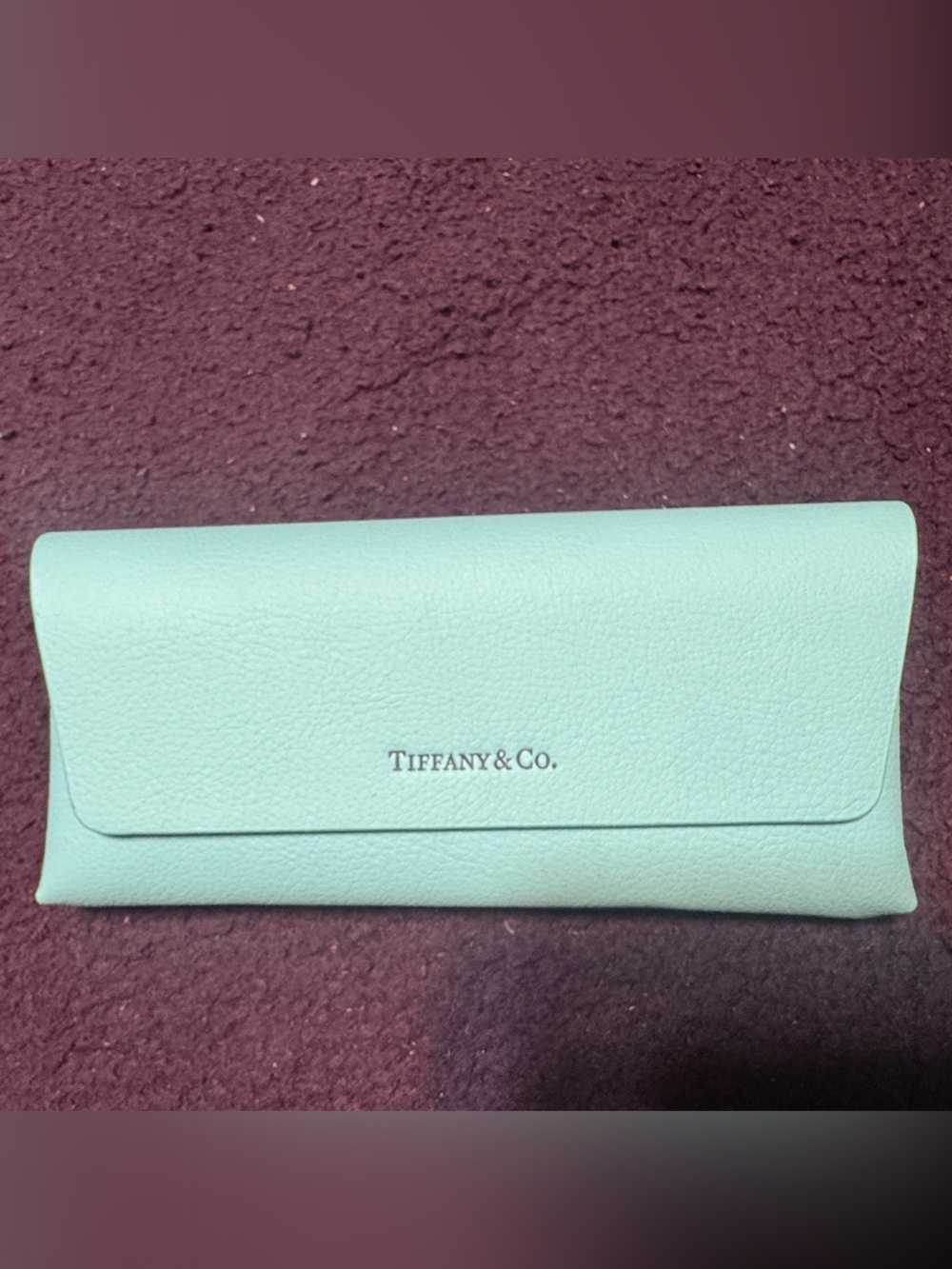 Tiffany & Co. Tiffany Blue Leather Eyewear Case